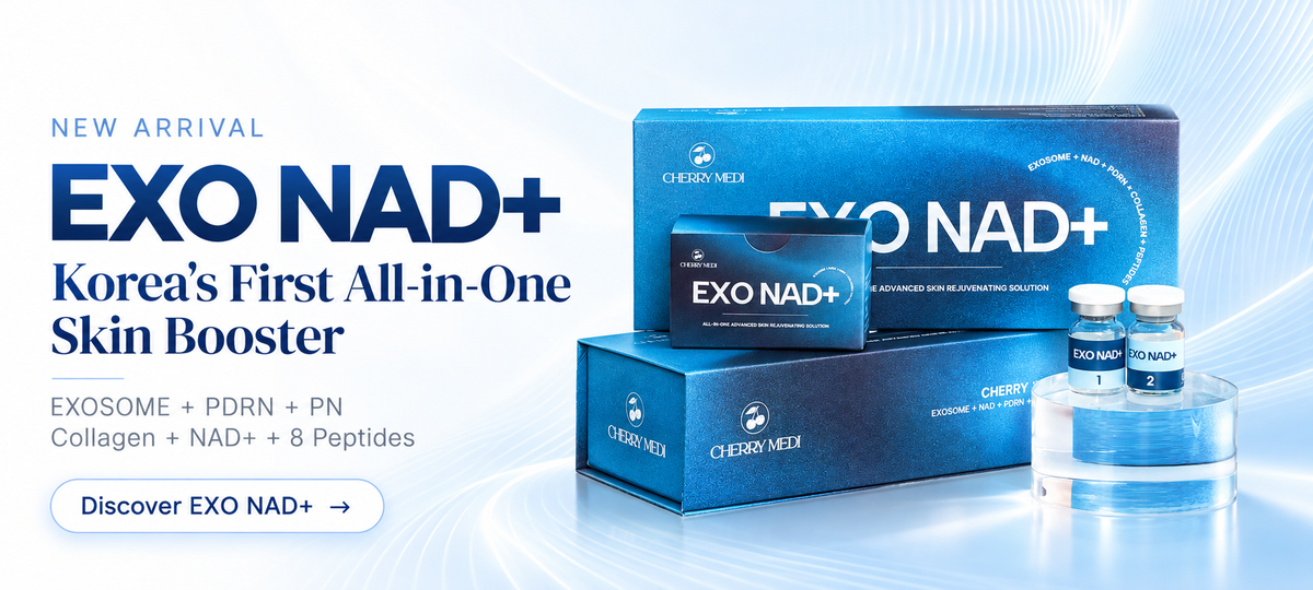 EXO NAD+ by Cherry Medi - all-in-one skin booster with exosome, PDRN, collagen and NAD+